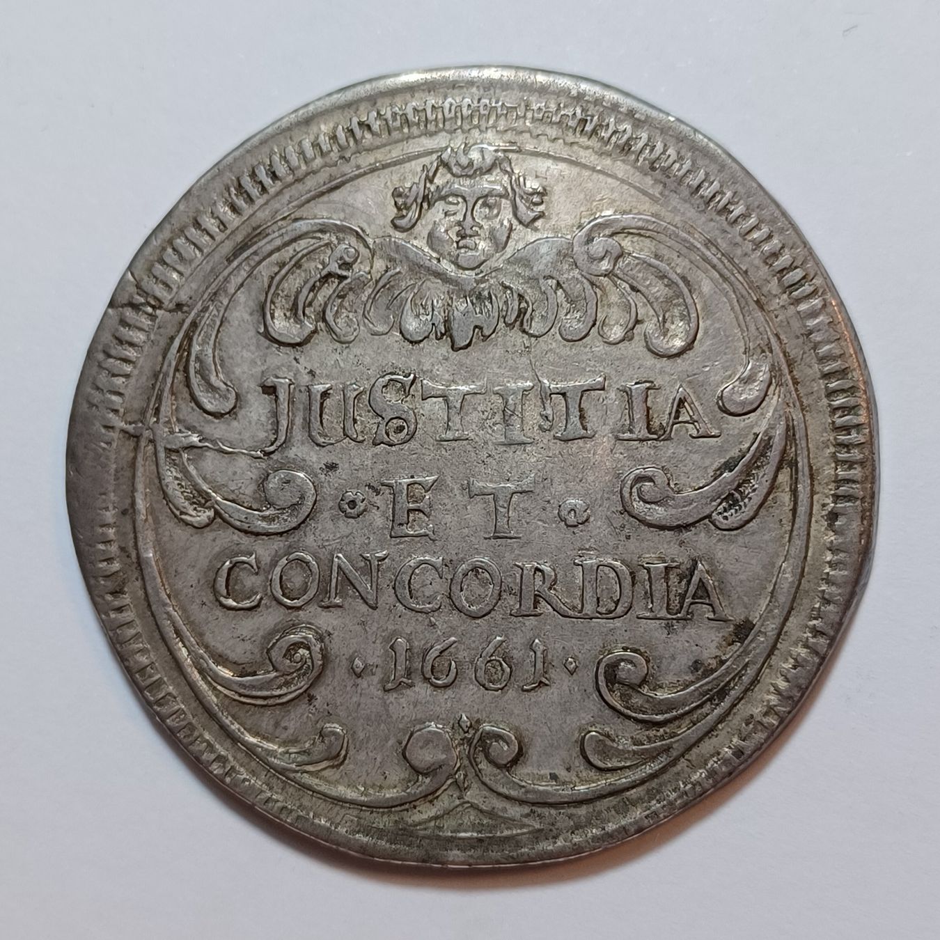 Tutti le monete: Taler 1661 Zürich – Usato da Pfäffikon ZH venduto da Schweizer_Muenzen
