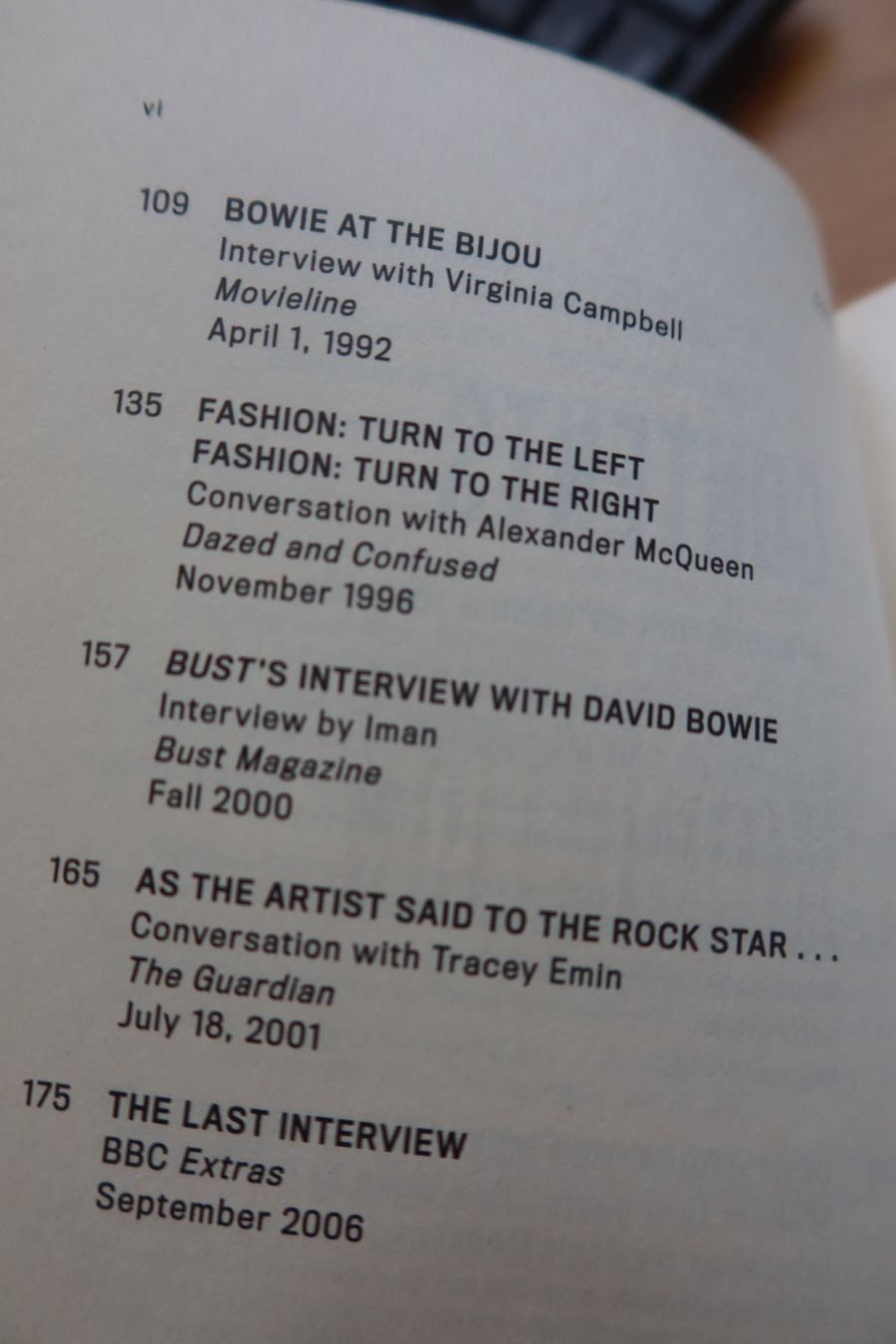 Libri: David Bowie - The last interview – Usato da Chur venduto da zowie72 3