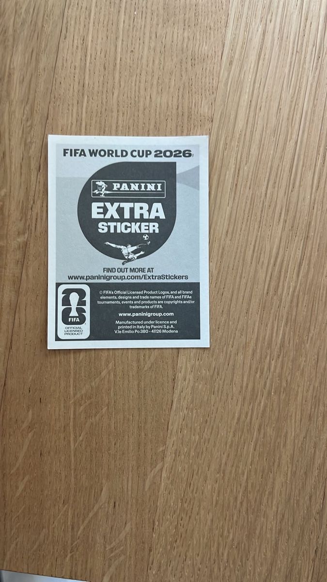 Panini Carte collezionabili: Luka Modric Panini Extra Sticker Silber – Nuovo (secondo la descrizione) da Thalwil venduto da RJ17 1