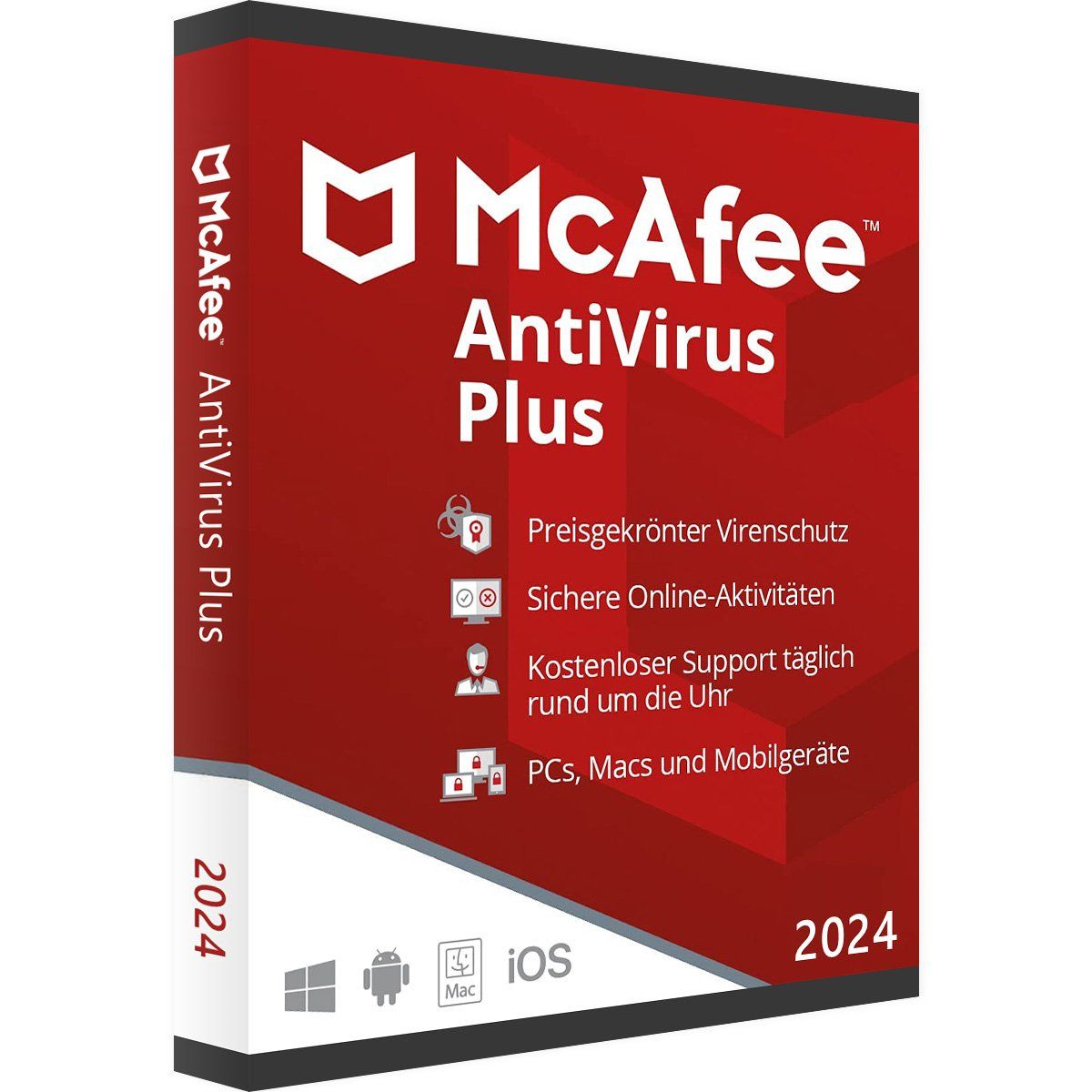 Mcafee Software: McAfee Antivirus Plus 5D/2Y – Neu (gemäss Beschreibung) aus Vaduz von KeysDistributionGmbH