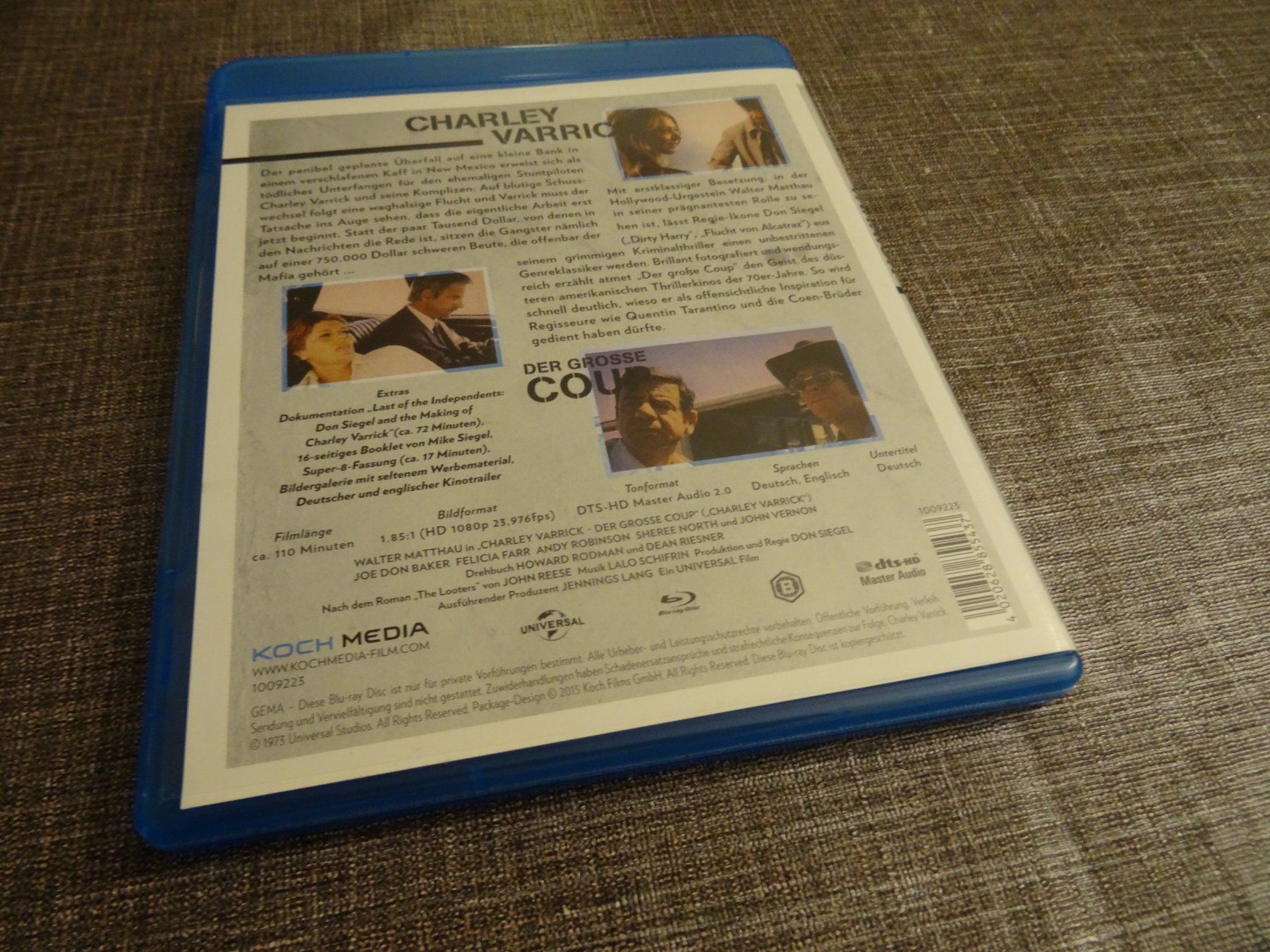 Tous les DVDs: Blu-ray Charley Varrick Der Grosse Coup – D'occasion à Olten par Disc-Verkauf 2