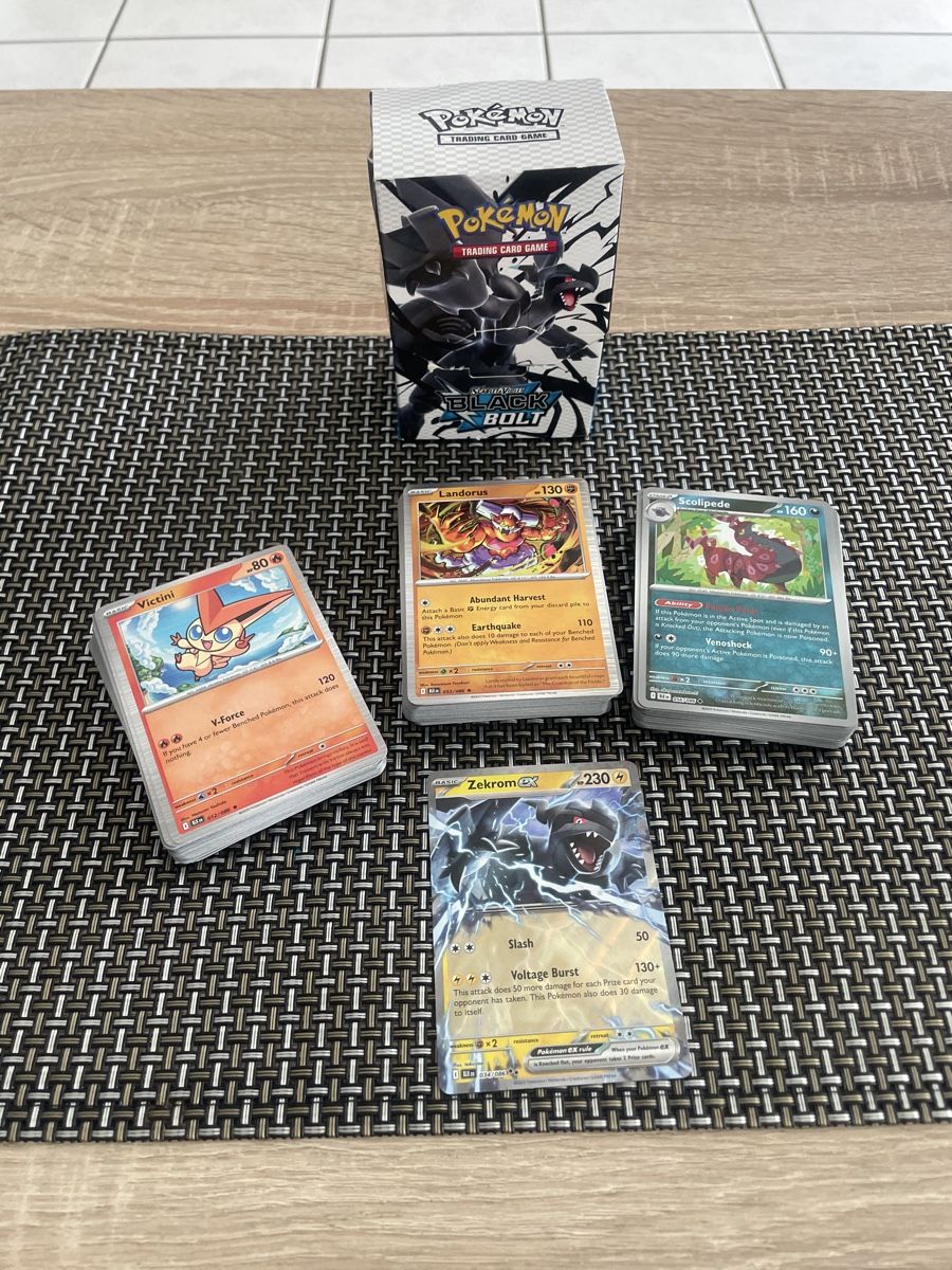Pokémon Carte collezionabili: Pokemonkarten 150+Black Bolt EN – Nuovo (secondo la descrizione) da Bellach venduto da Pokemam