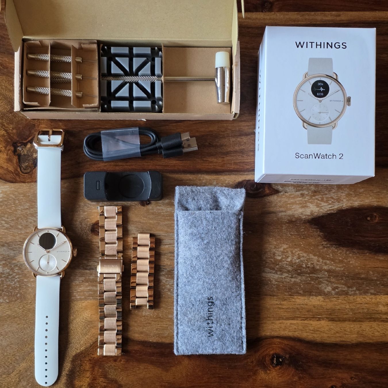 Smartwatch: Withings ScanWatch 2 – D'occasion à Mettau par eli_k78v
