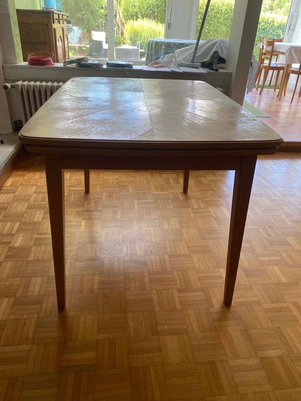 Tables: Table salon années 60 120 x 85 – D'occasion à Savigny par Yves1960 1
