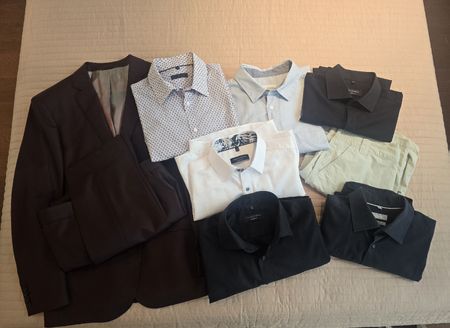 Kleiderpaket "Herren Hemden, Anzug & Badehose Grösse L / XL"