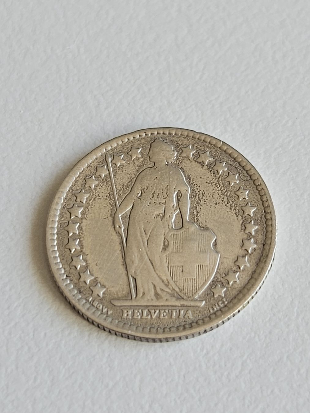 Toutes les monnaies: 50 Rappen 1875 – D'occasion à Pfäffikon ZH par Mrt. 1