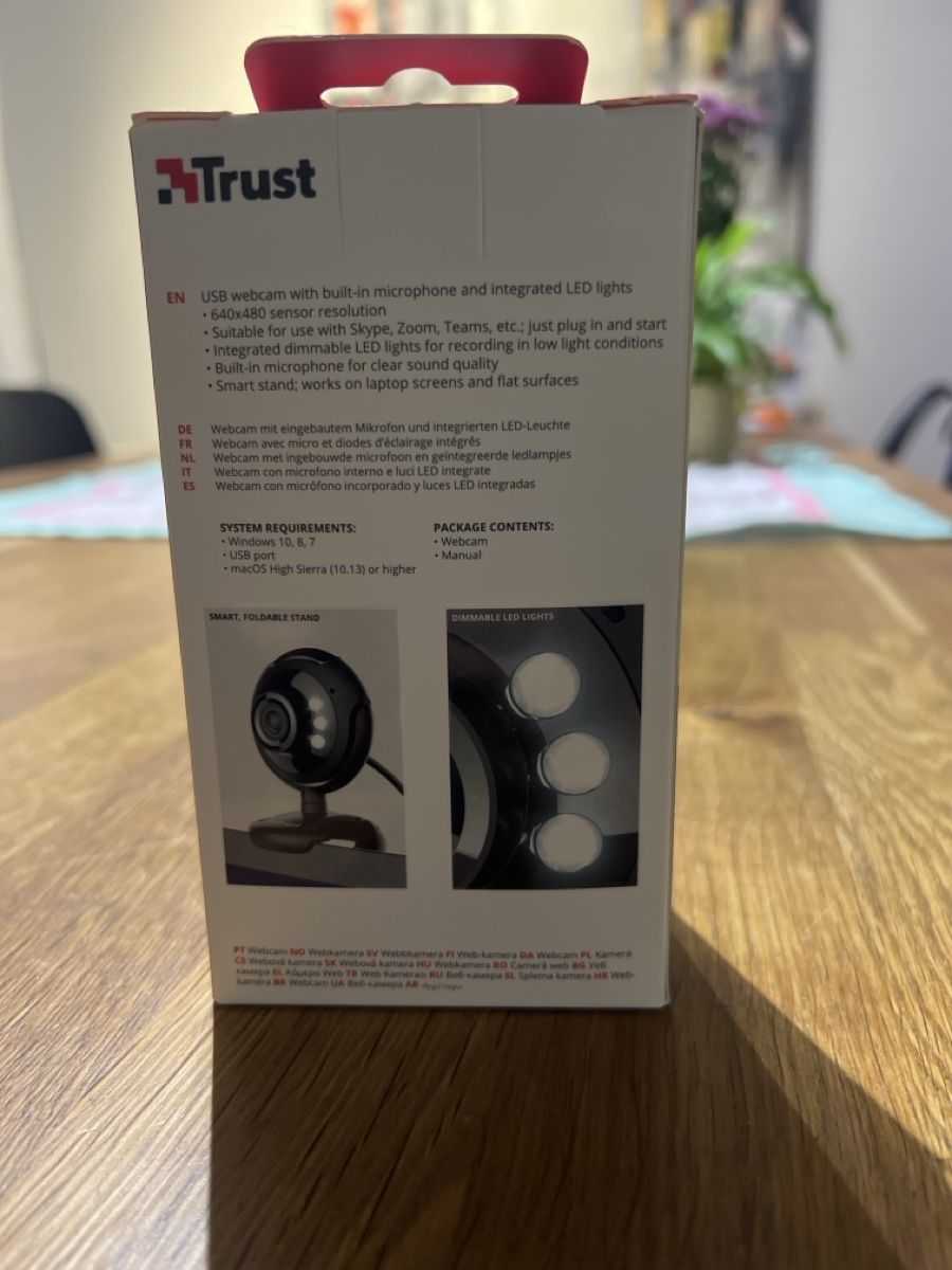 Trust Webcam: Webcam Trust Spotlight Pro mit LED Licht gebraucht – Nuovo e nell'imballaggio originale da Worb venduto da hak_62xr 2