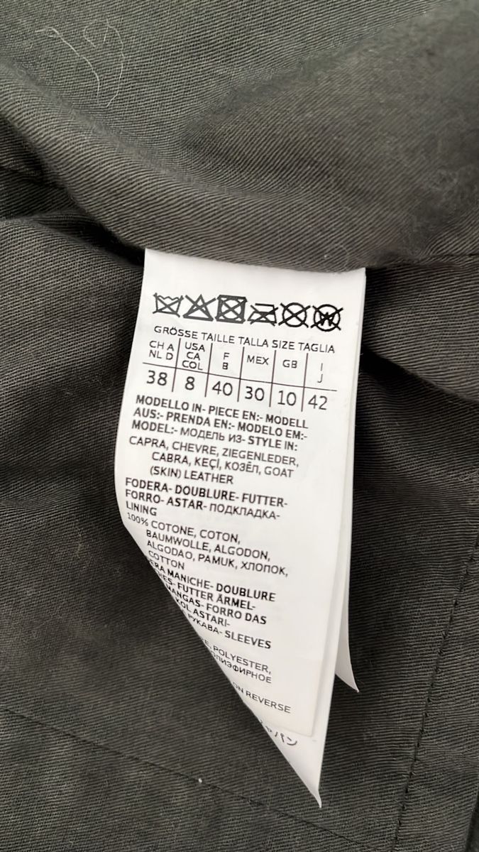 Max Mara Cappotti: Max Mara WEEKEND Wildledermantel Gr. 38 – Usato da Widen venduto da Ragusa33 3