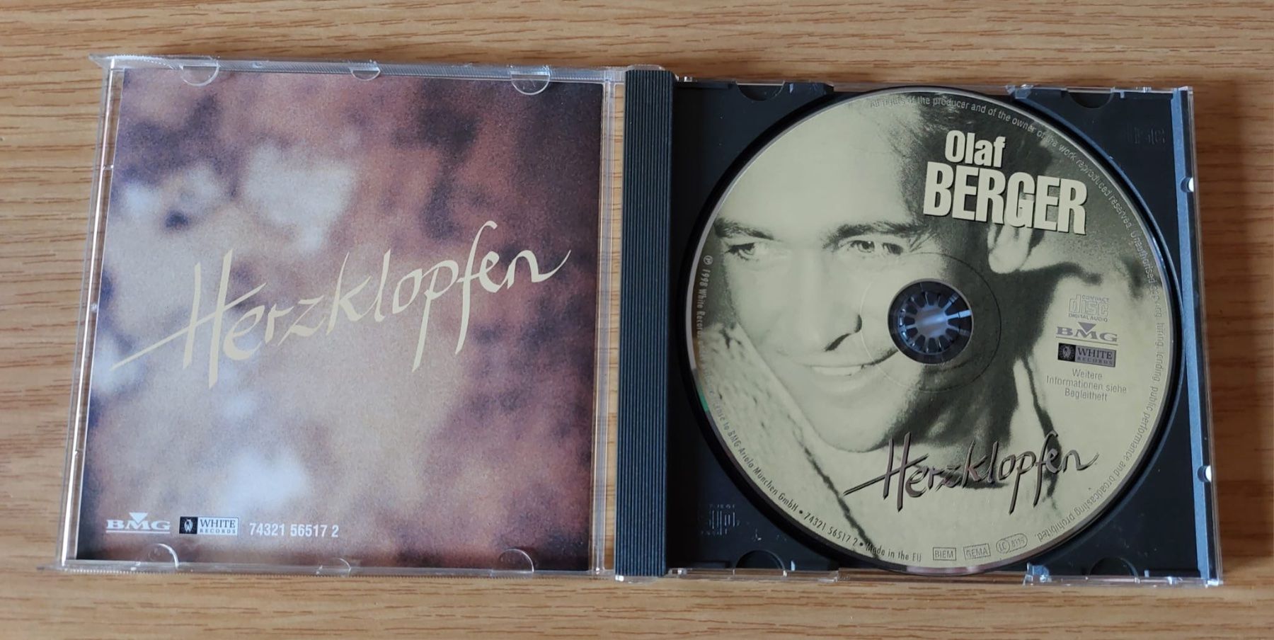 CD: CD - Olaf Berger - Herzklopfen – Usato da Urtenen-Schönbühl venduto da Kahru 2