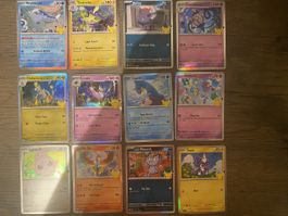 30th Anniversary Pokémon Karten