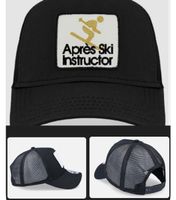 Baseballcap schwarz Aprés Ski Instructor neu