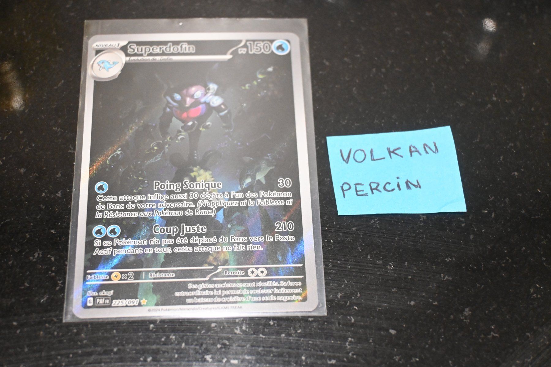 Pokémon Carte collezionabili: Superdofin (PAF 225) FR – Nuovo (secondo la descrizione) da Aigle venduto da PSAPOKEVOVO