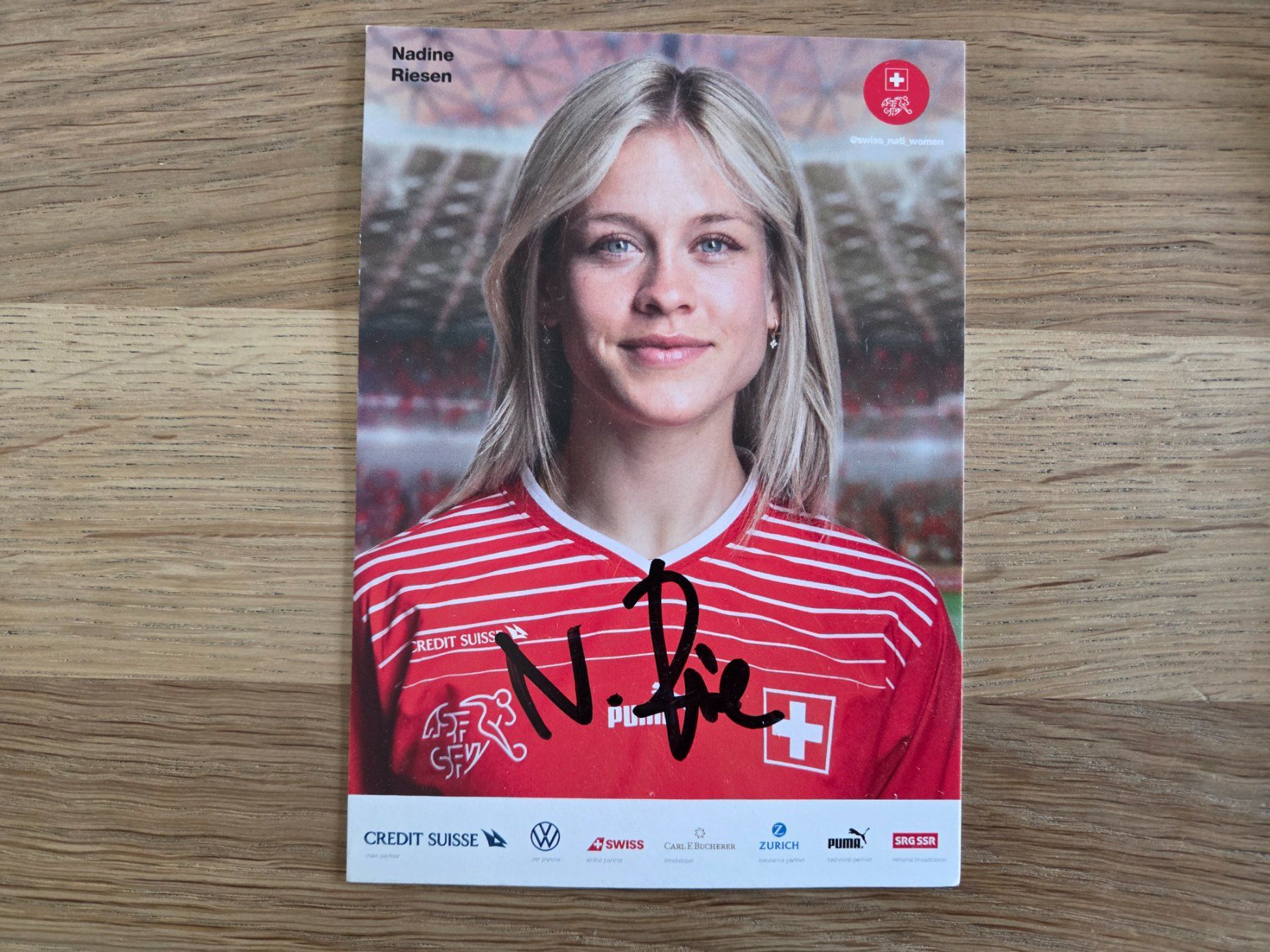 Autografi: Nadine Riesen – Nuovo (secondo la descrizione) da Villars-sur-Glane venduto da Bolinot