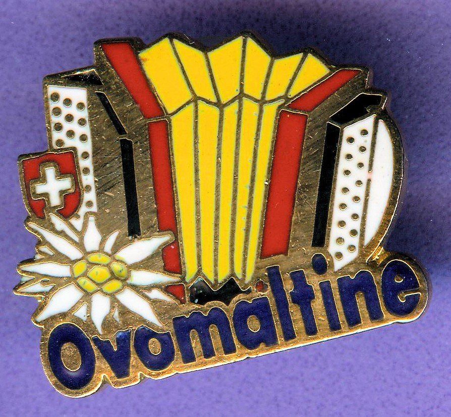 Ovomaltine Plaketten & Abzeichen: Ovomaltine  SCHEIZERÖRGELI – Gebraucht aus Winterthur von Sammleroase