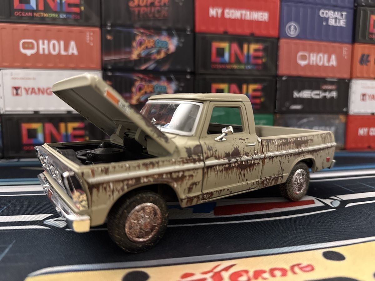 Ford Modellautos: Ford Pickup beigebraun mit Rostoptik – Neu (gemäss Beschreibung) aus Basel von GlaihuenigeCars2025 4