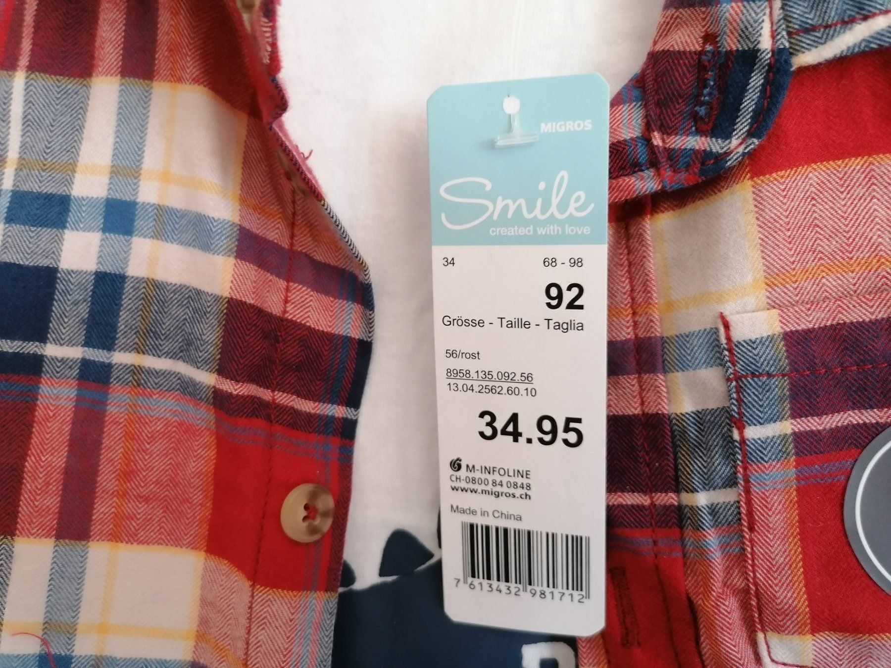 Lotti & Set di vestiti: Smile 3 Teilig Grösse 92 18 - 24 Monate – Nuovo e nell'imballaggio originale da Bäch SZ venduto da Swissy46 6