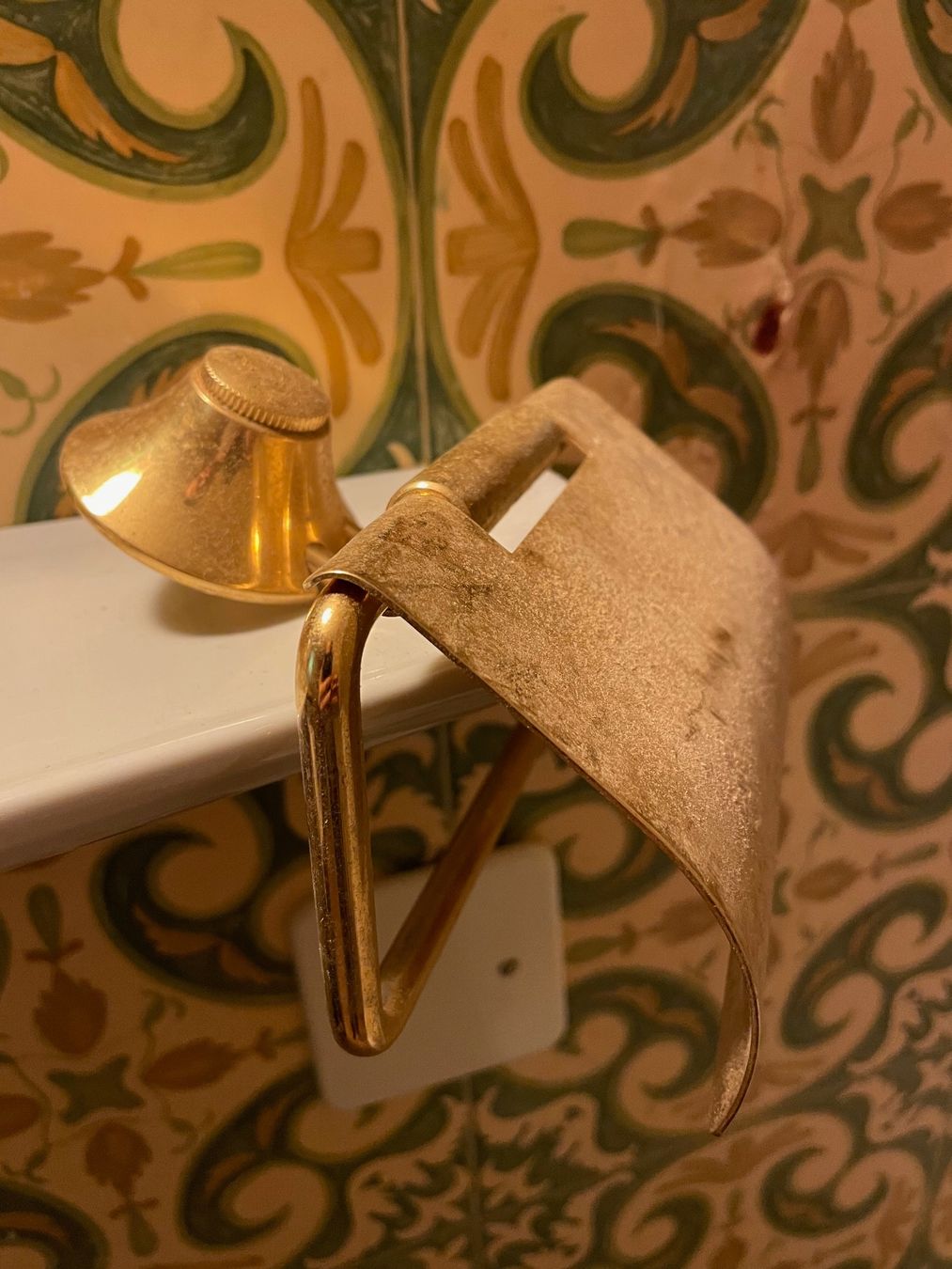 Altri accessori per il bagno: Orient Express WC Papierhalter, echt vergoldet – Usato da Herrenschwanden venduto da Katja71