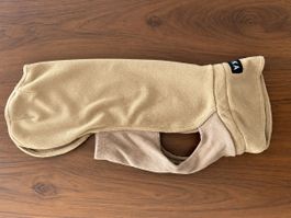 PAIKKA Hundemantel / Fleece-Pullover beige – 45 cm