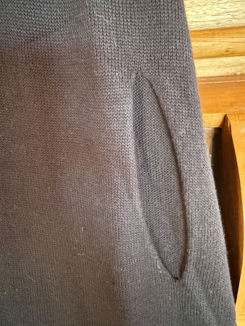 Hannes Roether Vestiti: Hannes Roether Strick-Kleid, Grösse S, Schwarz, Winter-Look – Usato da Oberrohrdorf venduto da maggys15 3