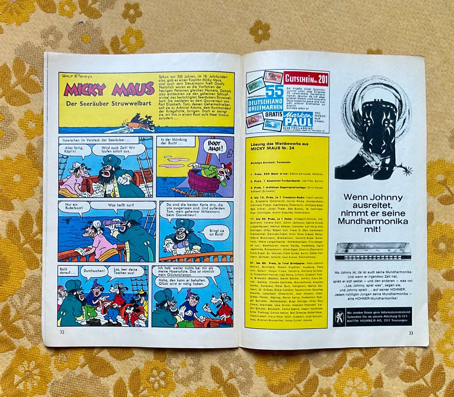 Comics: Micky Maus Heft Nr 40 von 1968 – Gebraucht aus Endingen von nathan05 7