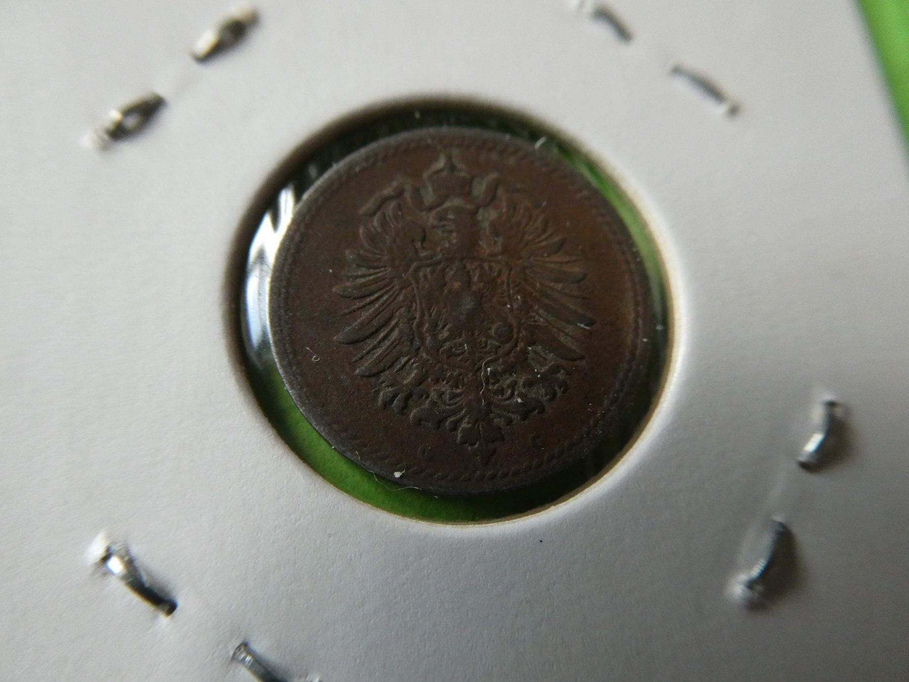 Tutti le monete: Dt. Reich 1875 C, 5 Pfennig – Usato da Hinterforst venduto da Rohusri 1