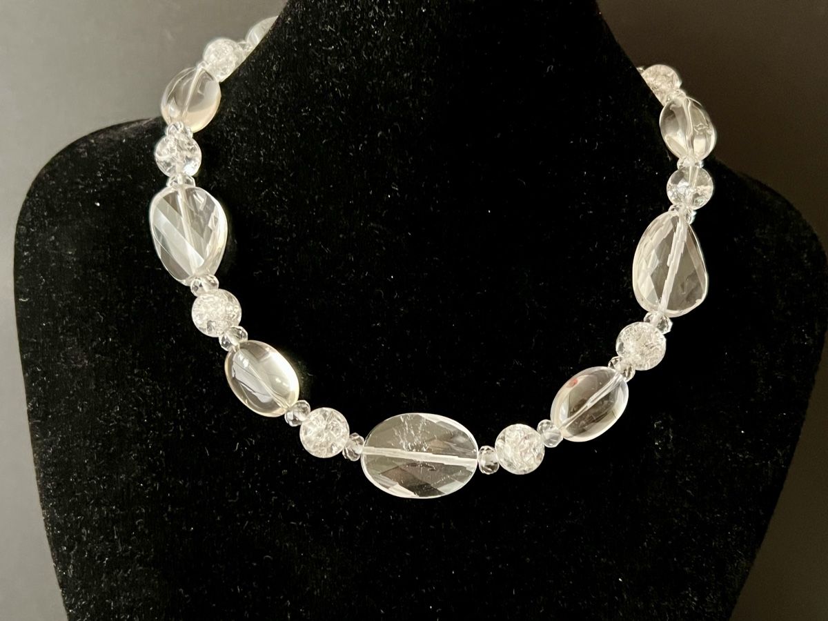 Catenine: Rock Crystal Necklace - Sterling Silver – Nuovo e nell'imballaggio originale da Rüschlikon venduto da ThereseJewelryDesign 4