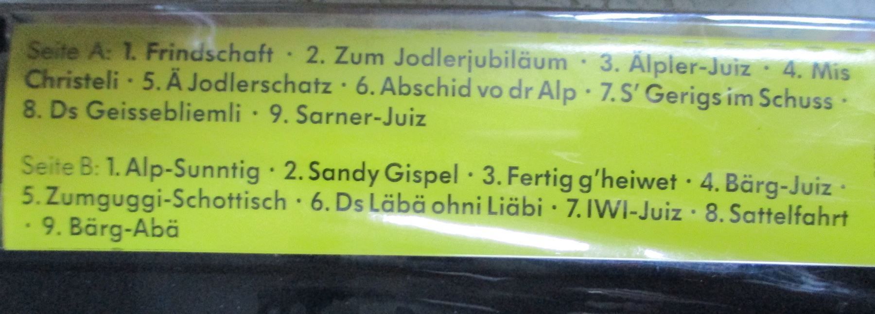 Musicassette: Am Sarnersee / MC / Kassette / Rarität – Nuovo e nell'imballaggio originale da Flumenthal venduto da novbra 1