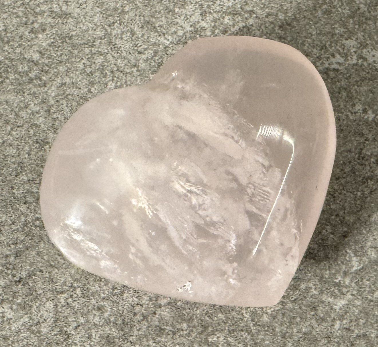 Pietre preziose: ROSENQUARZ STEINHERZ ... – Nuovo e nell'imballaggio originale da Chur venduto da Lotti12 1