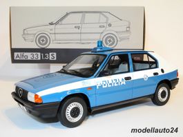 Alfa Romeo 33 1.5 Q.V. Polizia 1985 / Laudoracing 1:18