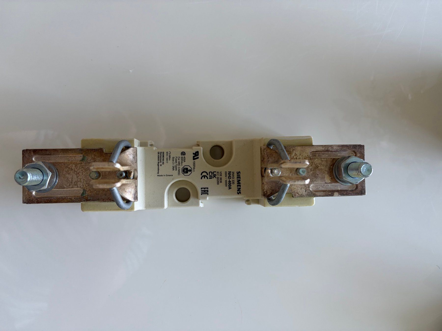 Componenti elettronici: NH Sicherungshalter NH2 400 A – Nuovo (secondo la descrizione) da Zug venduto da Pippokermit