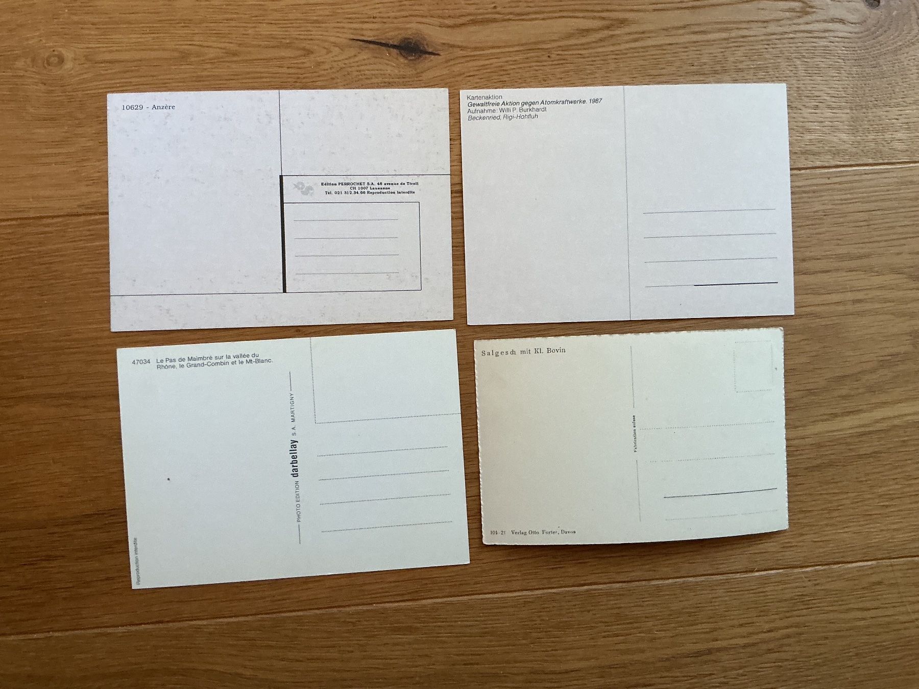 Cartoline postali: Lot Ansichtskarte / Postkarten der Schweiz / ungelaufen – Usato da Stettlen venduto da togram4 2