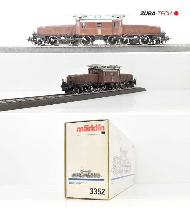 Märklin 3352 E-Lok Ce 6/8 III SBB H0 WS Analog mit OVP | Comprare su ...