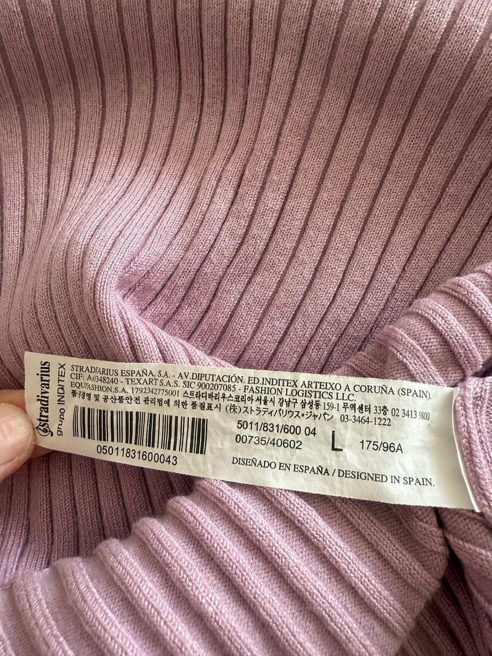 Stradivarius Pullover & Sweatshirts: Trendiger Strickpullover von Stradivarius, Grösse L 💜 – Gebraucht aus Zürich von Herbion1 2