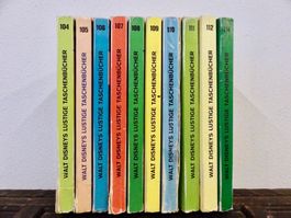 10 LUSTIGES TASCHENBUCH LTB 104 - 114 alle Erstausgaben