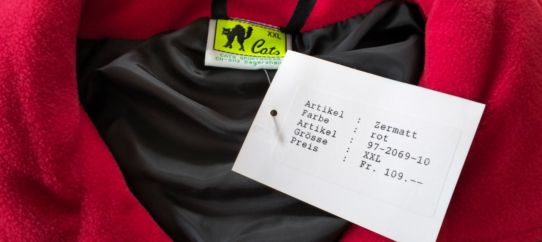 Jacken: CATS Fleecejacke, Gr.XXL, neu – Neu und originalverpackt aus Uerkheim von Kaufoption 3