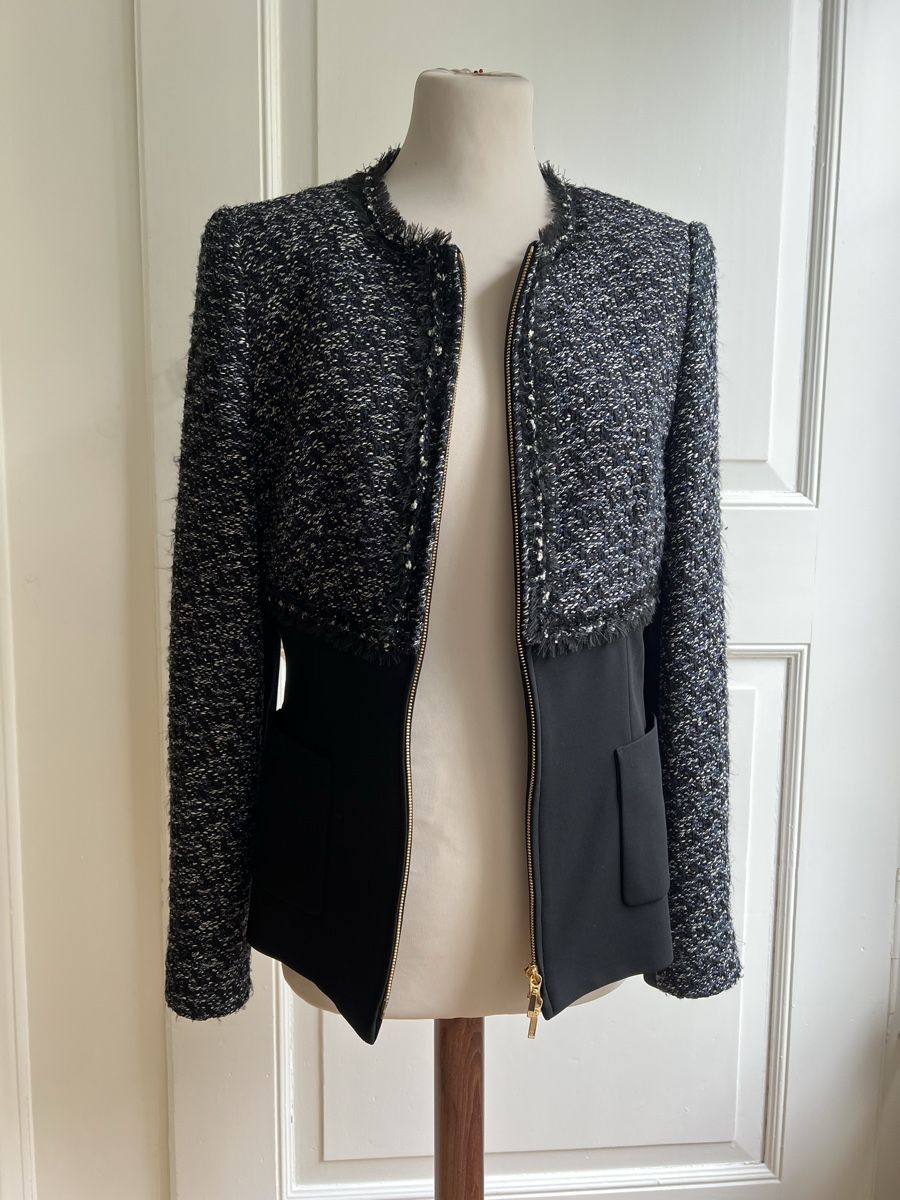 Escada Giacche: Escada Fransen Jacke Blazer Gr.40 Neuwertig – Nuovo (secondo la descrizione) da Zürich venduto da angielmora