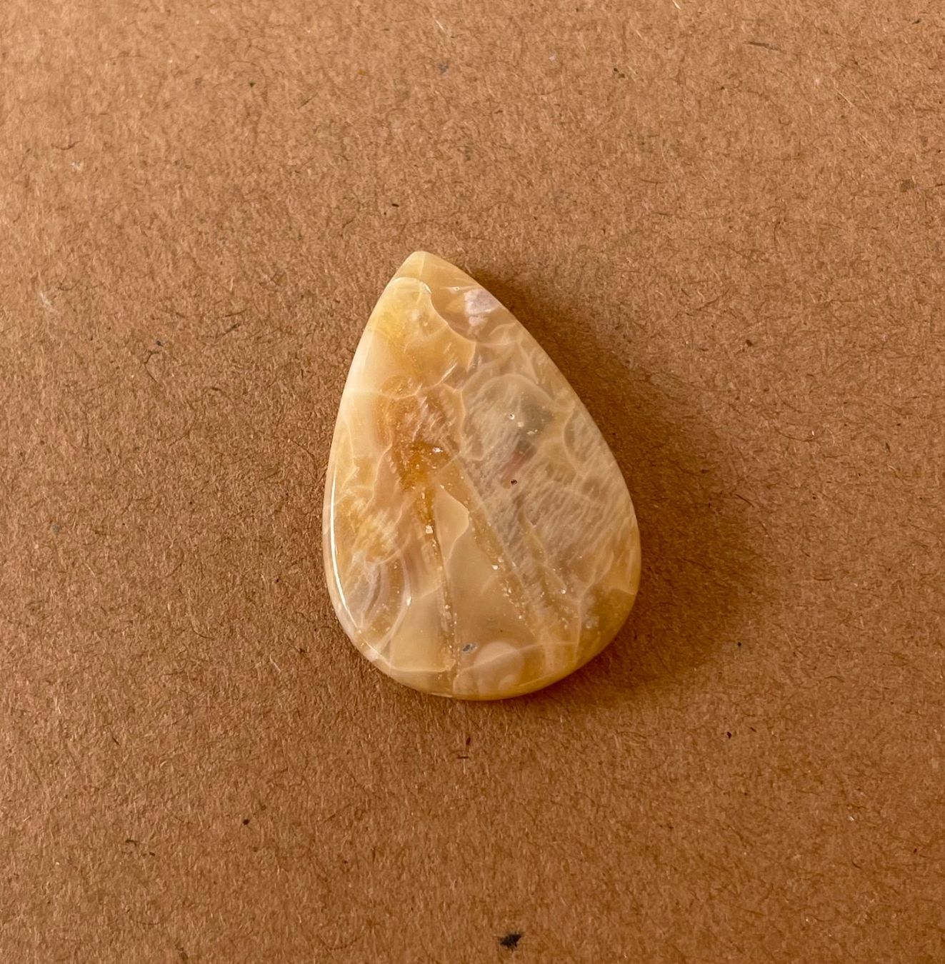 Minerali & Pietre curative: Opal Cabochon    aus Australien Einzelstück Gold - Farben – Nuovo e nell'imballaggio originale da Leuggern venduto da gemshow 5
