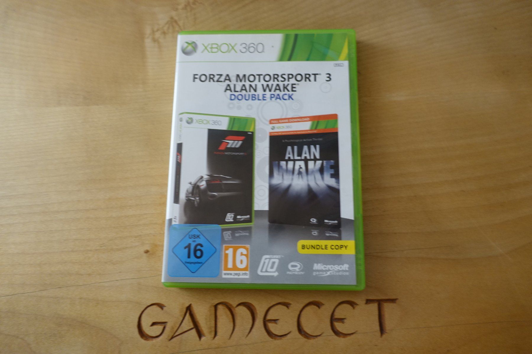 Microsoft Jeux: Forza Motorsport 3 - Alan Wake - Double Pack – D'occasion à Steinach par Gamecet