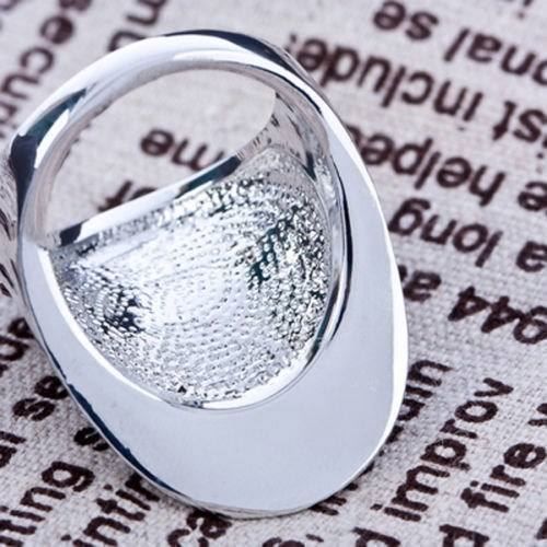 Anelli: Ring Bague plaqué or blanc Swarovski Elements Gr. 56 – Nuovo (secondo la descrizione) da Prilly venduto da ilyria73 4