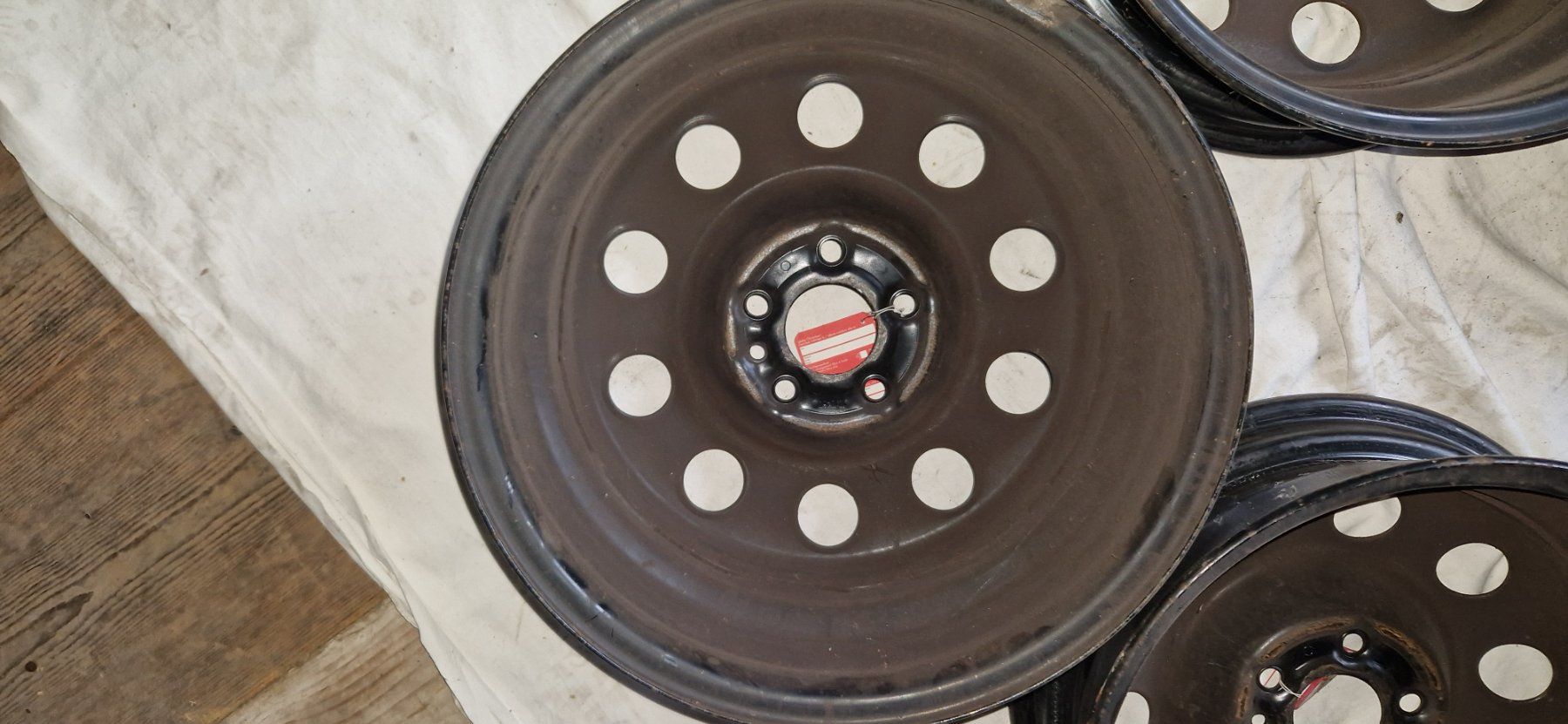 Alfa Romeo Cerchioni: STAHLFELGEN 4 STK Alfa Romeo 147 – Usato da Enggistein venduto da Lehmannnn 5