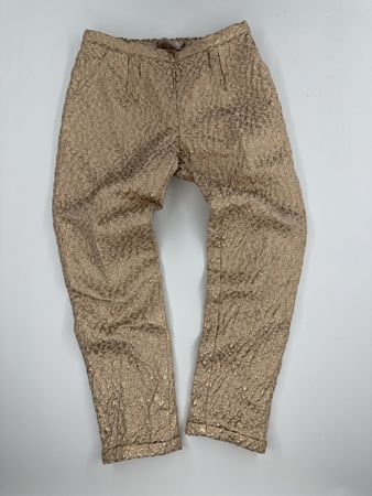 Miss Blumarine Mädchen Hose Gold Gr. 140