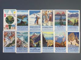 12 Prospekte Zentralschweiz Engelberg Luzern Wintersport Ski