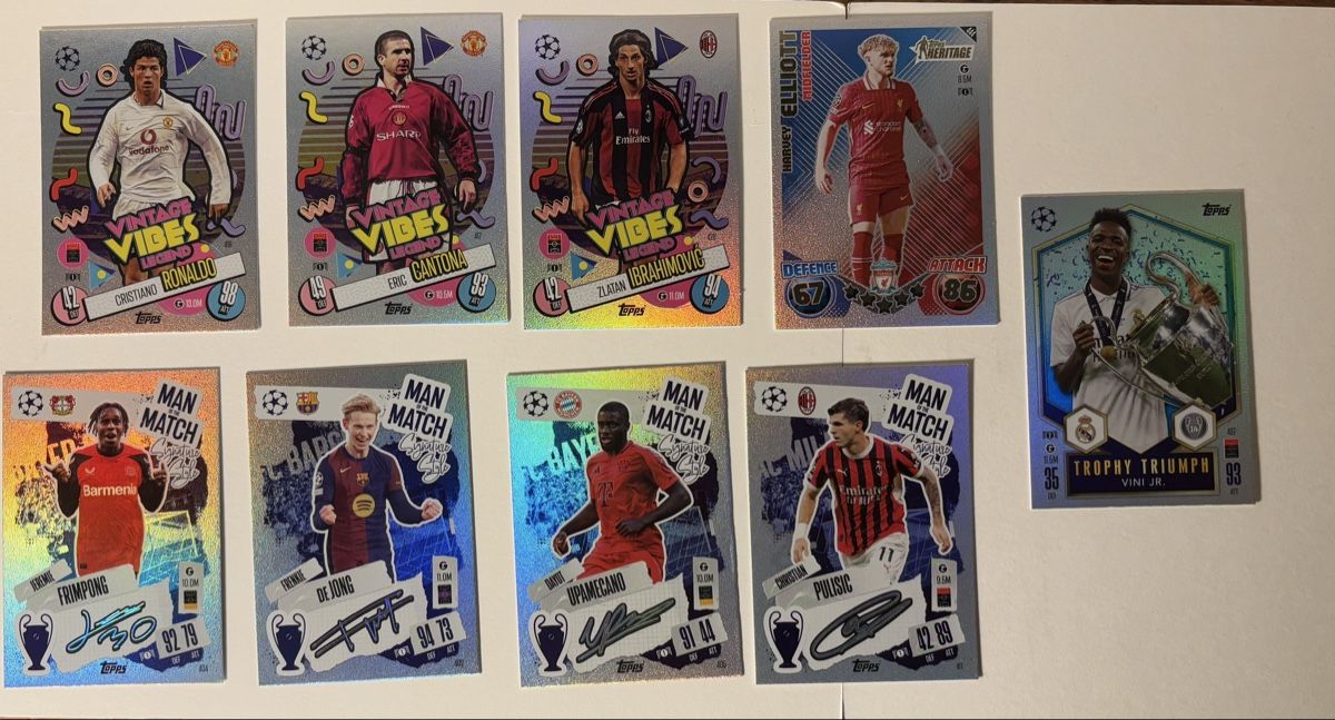 Topps Sammelbilder & Trading cards: Spezial Karten Match Attax 24/25 – Neu (gemäss Beschreibung) aus Basel von JM_Cards