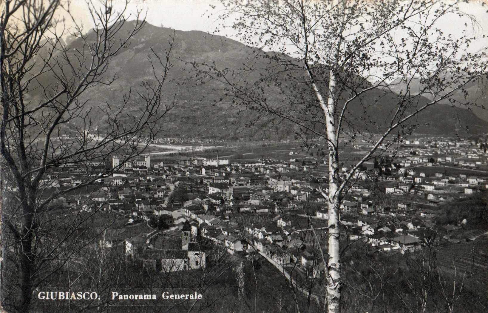 Cartoline postali: Giubiasco - Panorama Generale – Usato da Melano venduto da pisonsdro