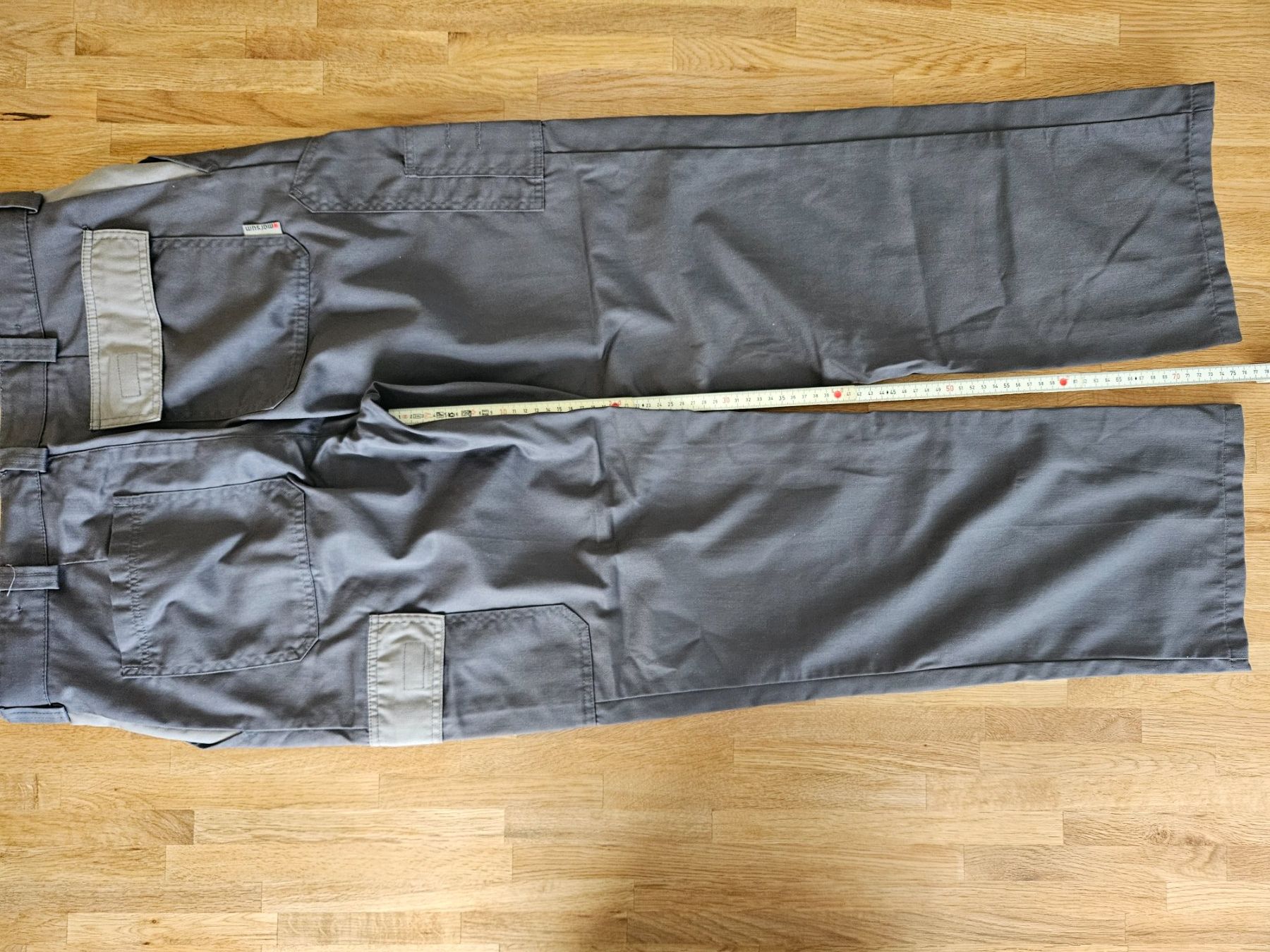 Pantaloni: Arbeitshose Gr. 48 /M grau Neuw. Marsum /Polyester-Baumwolle – Usato da Einsiedeln venduto da Salusa
