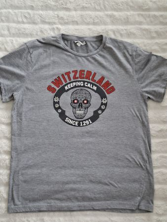T-shirt Arbalète Collection Suisse, Taille M, crâne💀