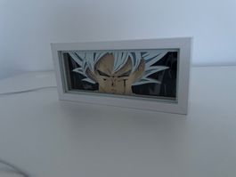 Lampe Dragon Ball Z - Goku Ultra Instinct - État neuf!