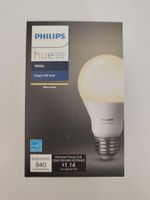 Philips Hue A19 E26 White Smart Bulb