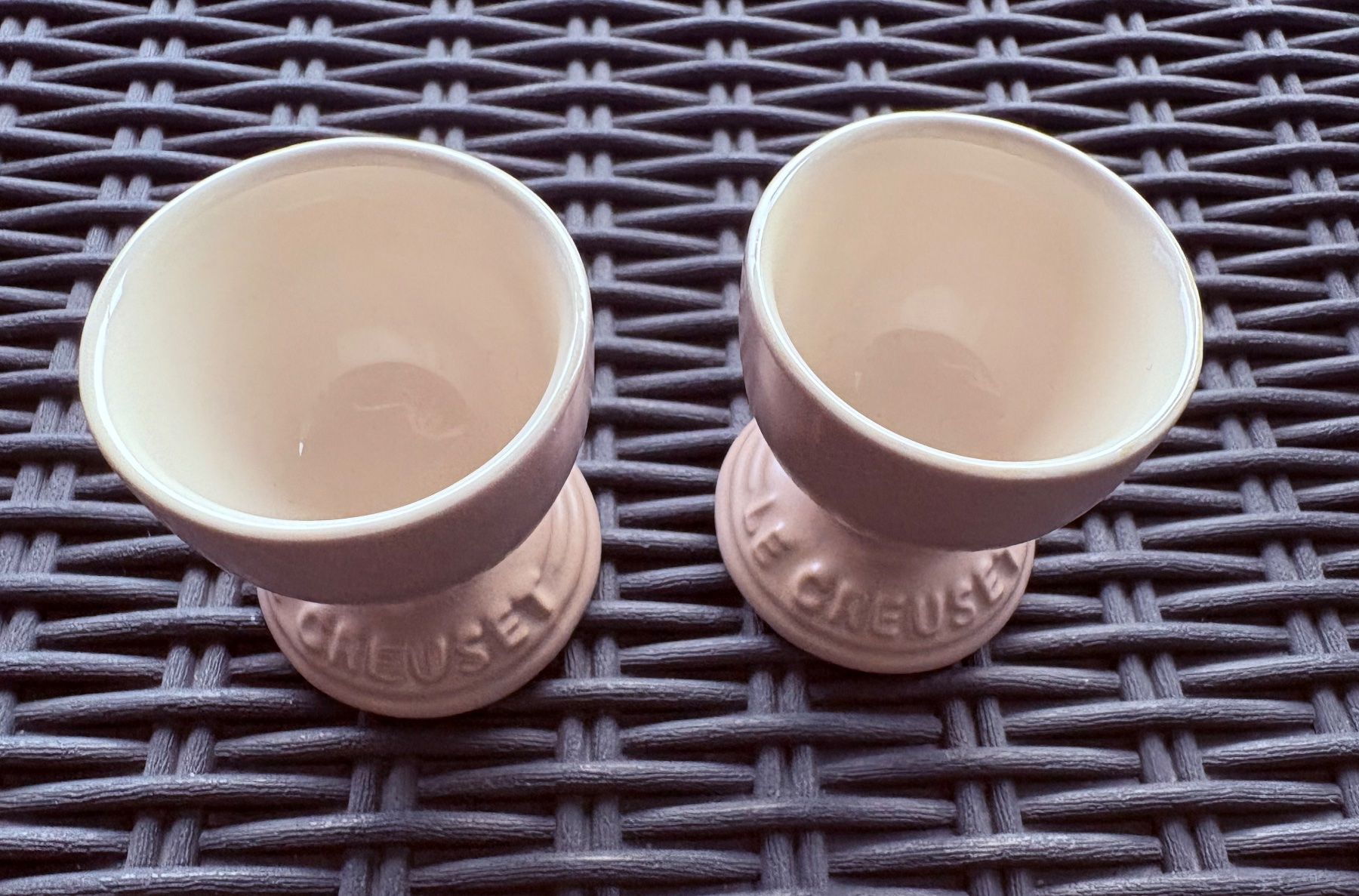 Le Creuset Altre Stoviglie: Le Creuset Eierbecher Set von 2 Beige – Nuovo (secondo la descrizione) da Bassersdorf venduto da rek_x2gl 3