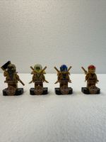Lego Ninjago 10th Anniversary Lloyd, Jay, Cole, Kai 